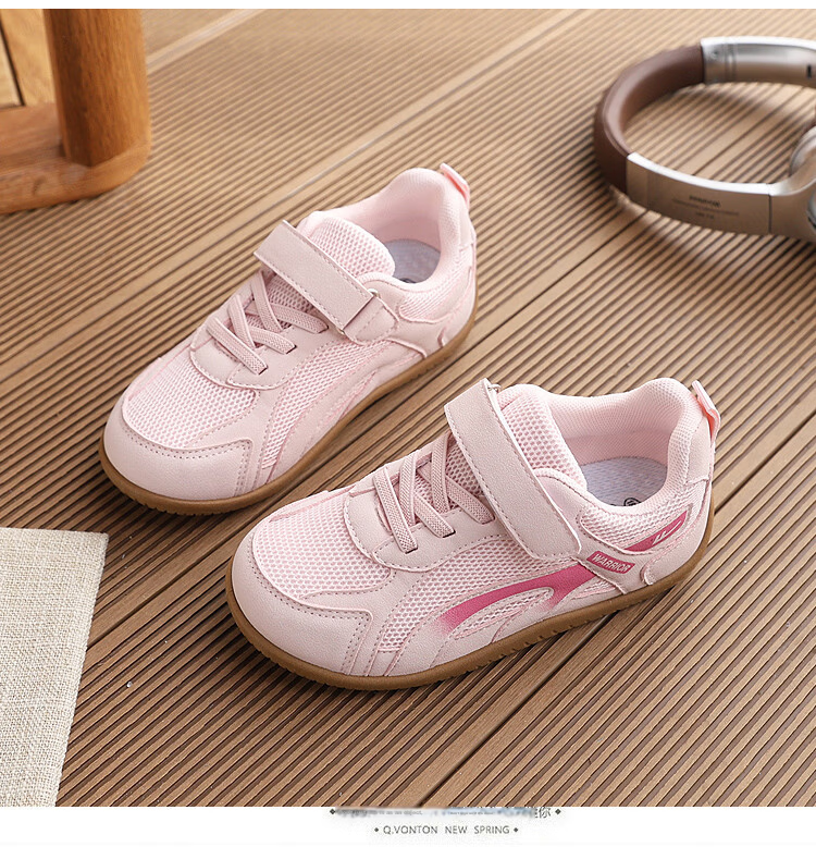 Warrior Kids Comfortable Breathable Children's Sports Shoes Early Spring New Casual Shoes WZ(CL)-2183 Beige Gray Dark Blue Size 33 5