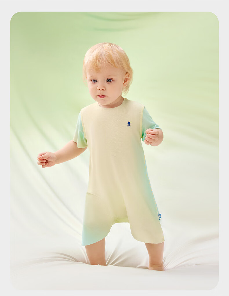 Babycare Natural Cool Baby Romper Spring Summer Jumpsuit Bodysuit Newborn Clothing Pria Olive 73cm 10