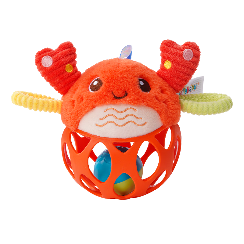 Jollybaby Baby Teething Hand Grasp Ball Sensory Touch Tactile Stimulation Crawling Training Toy