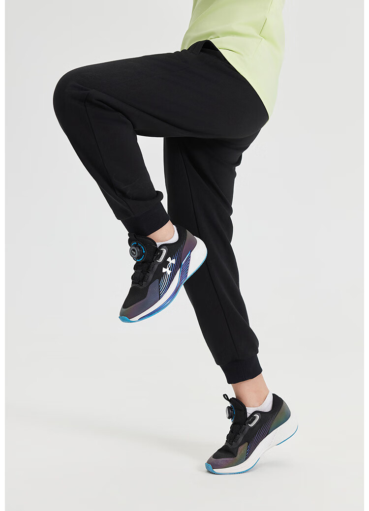 Under Armour Boys And Girls Sports Pants, Loose-Fitting Knit Casual Joggers for Older Childre 10