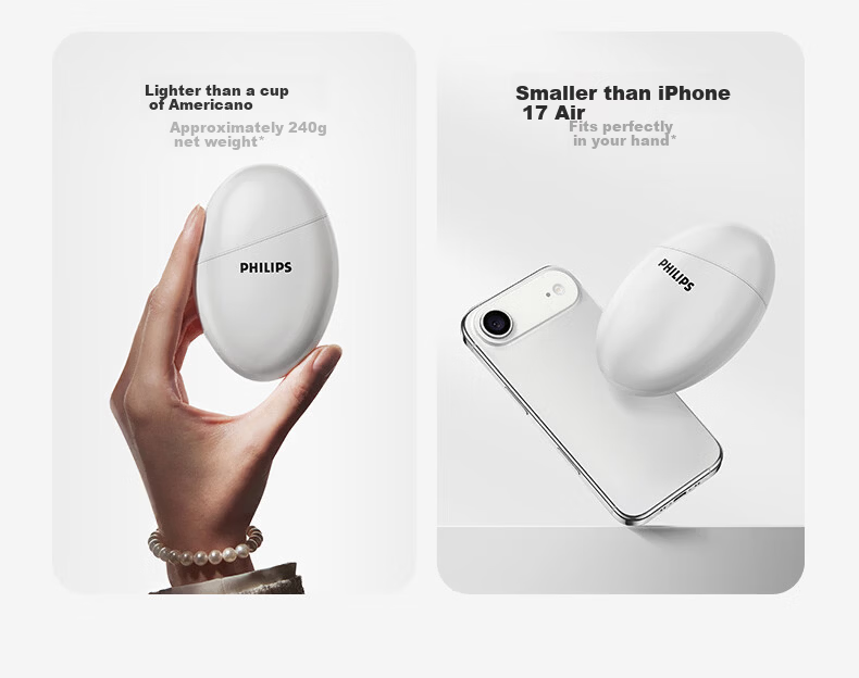 PHILIPS Mini Pocket Fascia Gun PPM7311 White Muscle Massager Professional Mini Percussion Gun Birthday Women's Day Gift 7