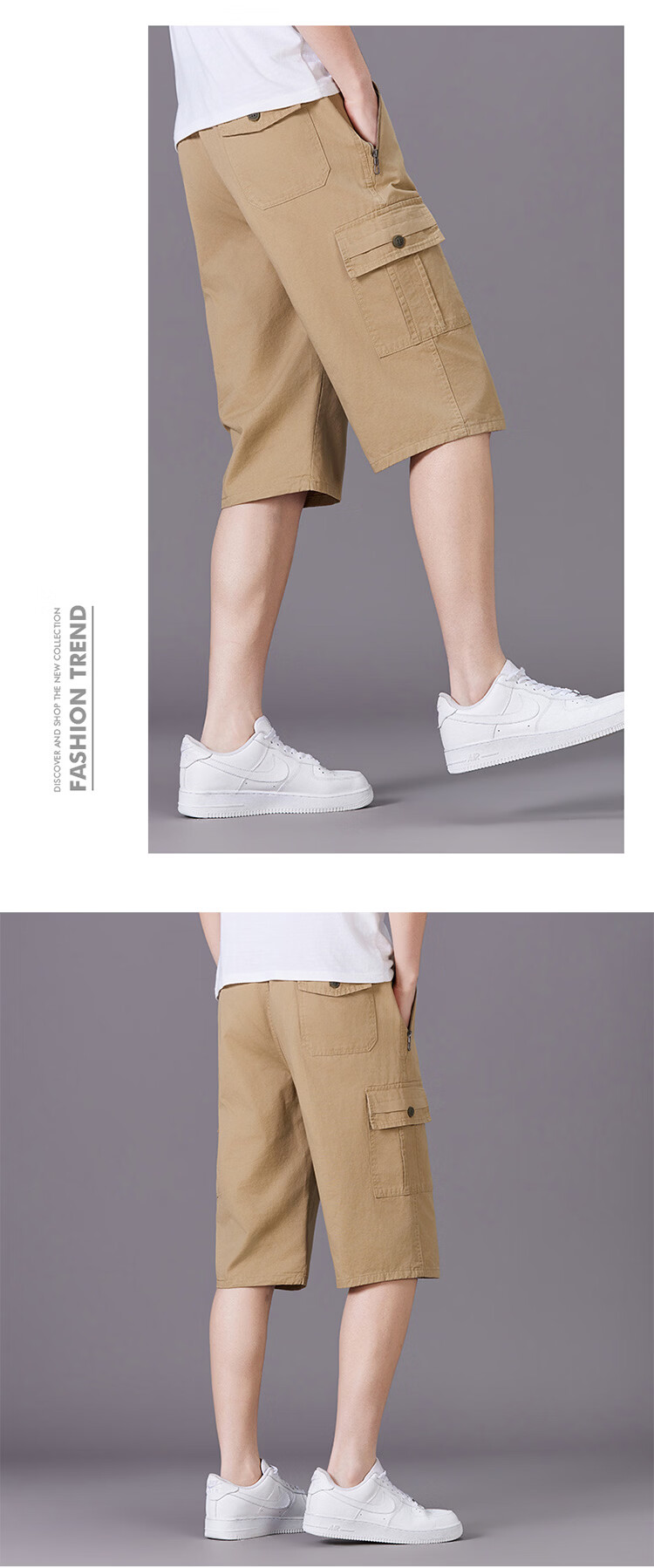 TUCANO Men's Summer Cotton Comfortable Casual Mid-Aged Seven-Point Running Sports Shorts for Dad Black 3XL 13