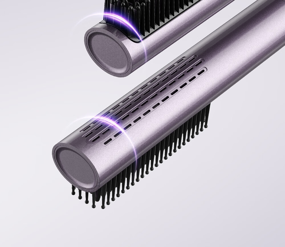 AKiracosme Steam Hair Straightening Brush Iron Dual-Use Curling and Straightening Negative Ion Hair Care Tool Damage-Free Long-Lasting Styling Anti-Scald Steam Flat Iron 02SH Mother's Day Gift 11