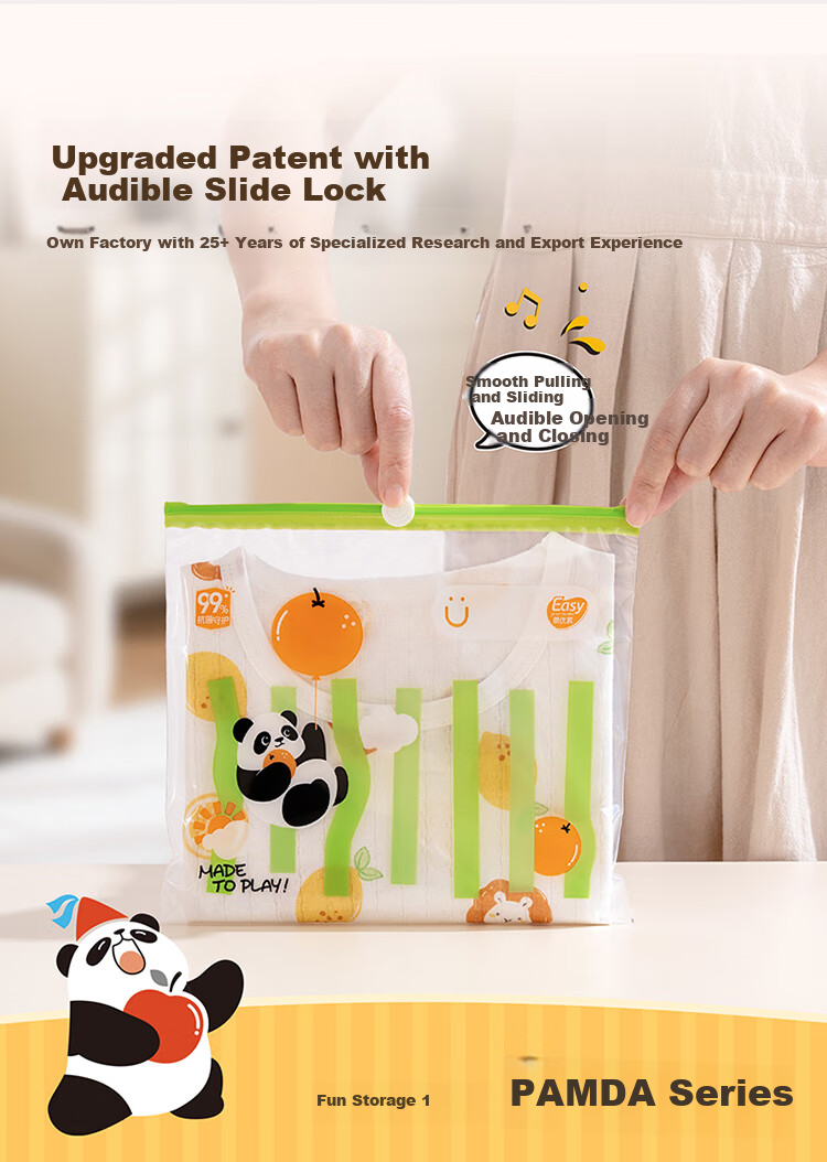 Easy Your Home Maternity Antibacterial Clothing Storage Bag Baby Sealed Underwear Organizer Travel Packing Bag Dirt-Proof 5