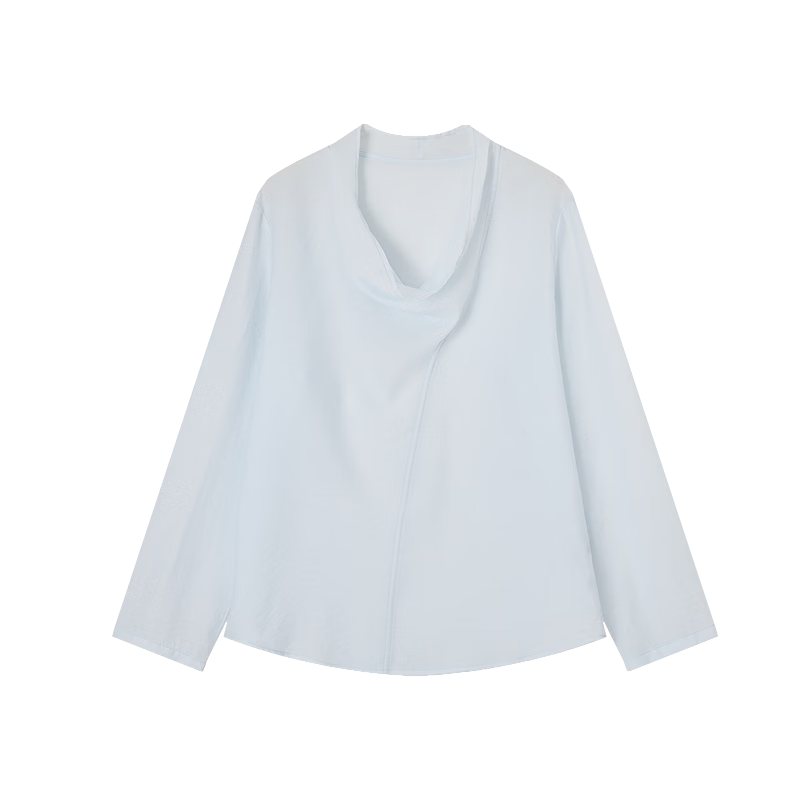 Demana Champs-Élysées Spring French Elegant Loose Fit Small Size Silky Comfortable Women's Blouse