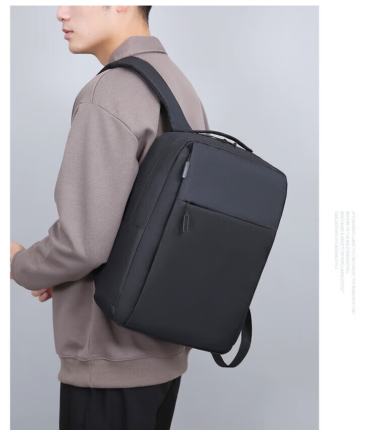 LOHAS Travel Laptop Backpack Men's 16-inch Minimalist Business Lightweight Commuter Bag 10