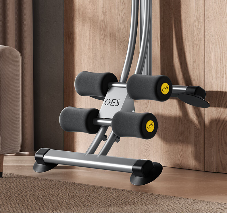 OES Abdominal Crunch Machine Waist Slimming Sit-Up Assistant Home Ab Workout Equipment Indoor Fitness Device 23