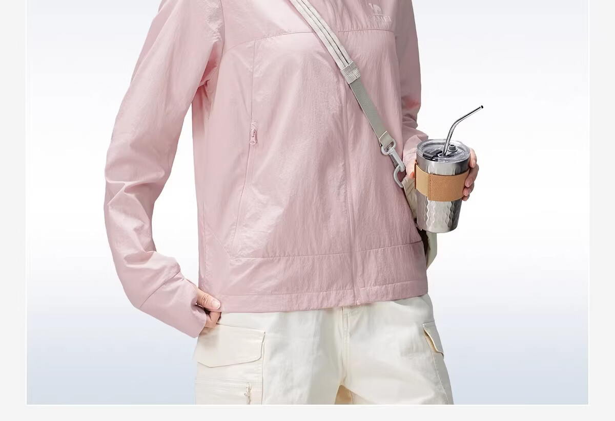 CAMEL Outdoor Original Yarn Sun Protection Jacket Women 2026 Spring Summer New Cool Breathable Water-Repellent Coat Sun Protection Clothing Men G023 16