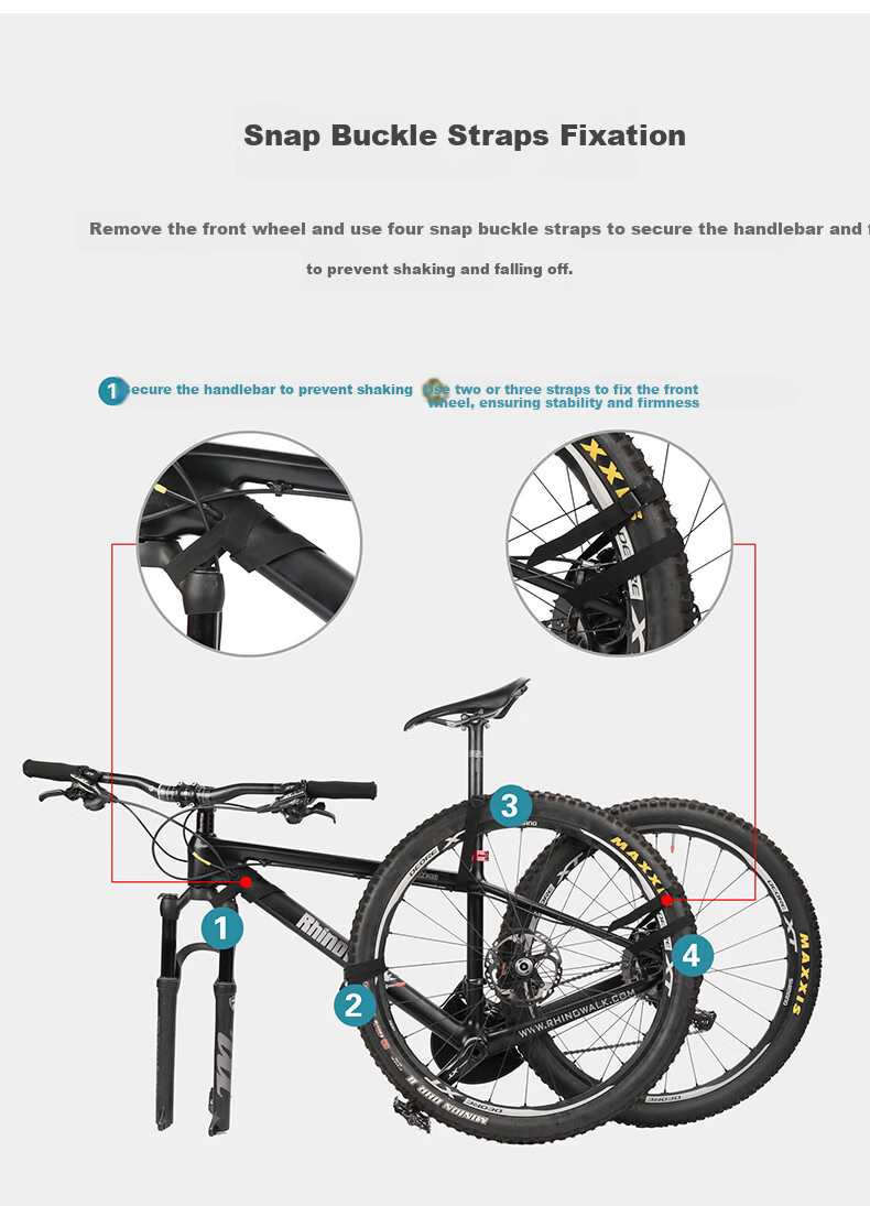 Rhinowalk Rhino Bicycle Loading Bag Road Mountain Bike Packing Storage Waterproof Metro High-Speed Train Shipping Bag 25