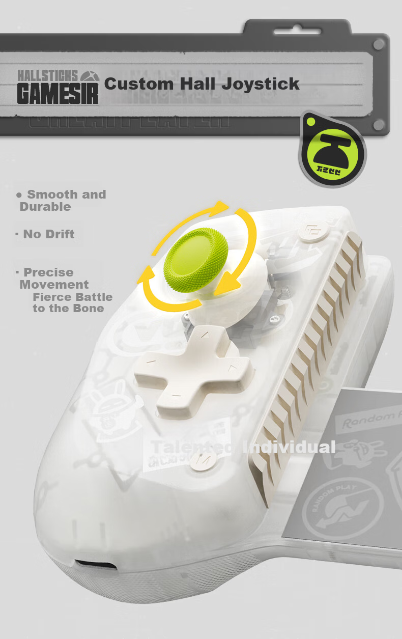 GAMESIR x MIHOYO Zero Zone X5S Stretchable Bluetooth Game Controller for Android and iOS Mobile Gaming Delta Operation 9