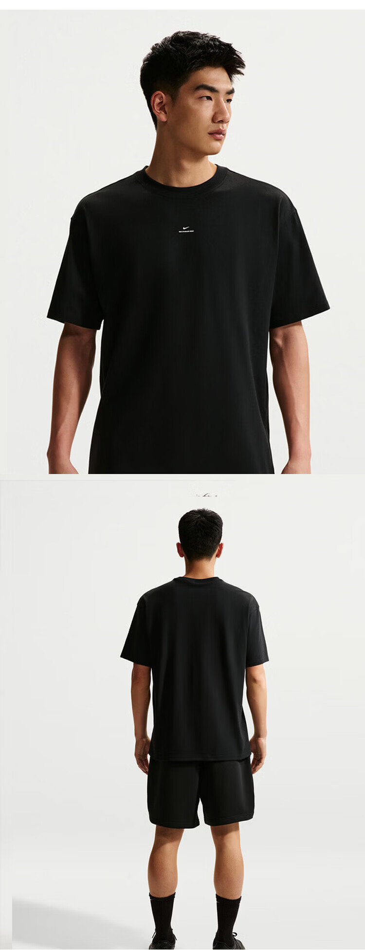 Nike Men's Short Sleeve Running Fitness Sports T-Shirt IR1862-010 Black 2XL 2