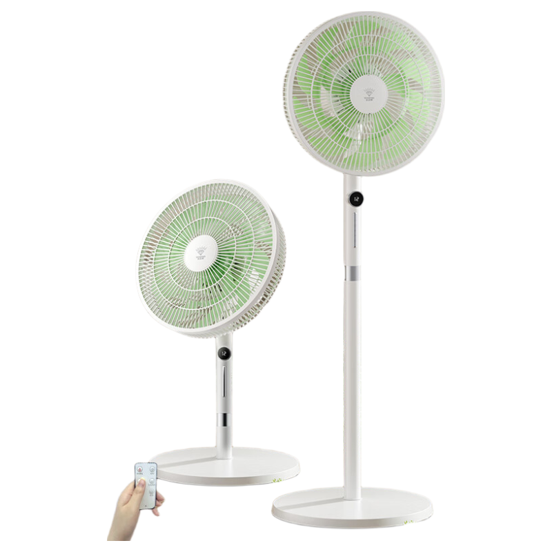 DIAMOND Home Remote Control Pedestal Fan [Level 1 Energy Efficiency + DC Inverter + Pure Copper Motor] Energy-Saving Floor Fan, Living Room Standing High Airflow Quiet Fan XR