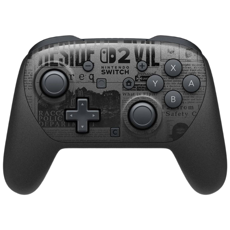 NINTENDO SWITCH Nintendo 2nd Gen Pro Controller Switch 2 Hong Kong Version PRO Controller [2nd Gen Resident Evil 9 Requiem Limited Edition] Bluetooth Controller Accessory