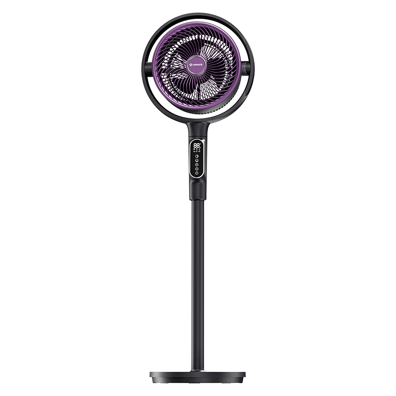AIRMATE Air Circulation Fan, Triple Purification Electric Fan for Home Use, Voice-Controlled Floor Fan, Large Air Volume, DC Inverter, Quiet Operation, Energy-Efficient, Storm-Driving Mosquito Repellent, Aromatherapy Electric Fan FA18-SRDI122