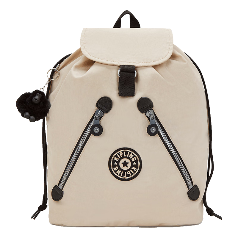 Kaplin 2026 New Spring Summer Backpack NEW FUNDAMENTAL L Off-White Patchwork Birthday Gift