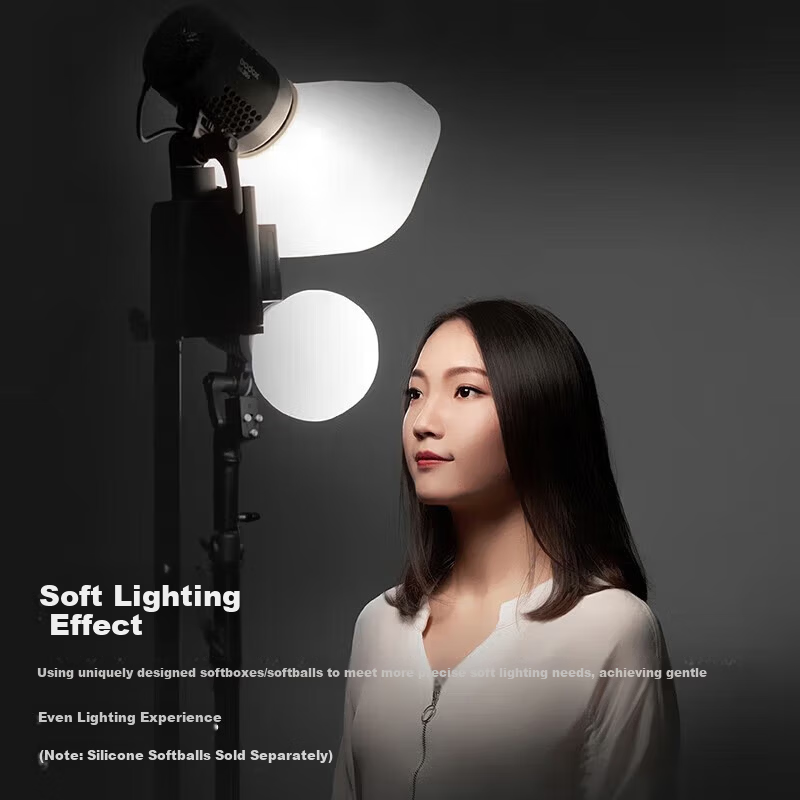 Godox ML30Bi Bi-Color LED Fill Light Photography Studio Outdoor Handheld Portable Video Lighting for Live Streaming Interview NewsăOfficial Standard Kită