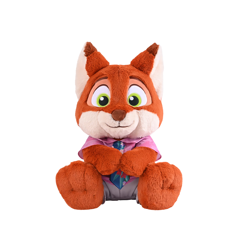 Disney Zootopia 2 Nick Plush Toy 50cm Sitting Pose Large Doll Birthday Gift for Girls