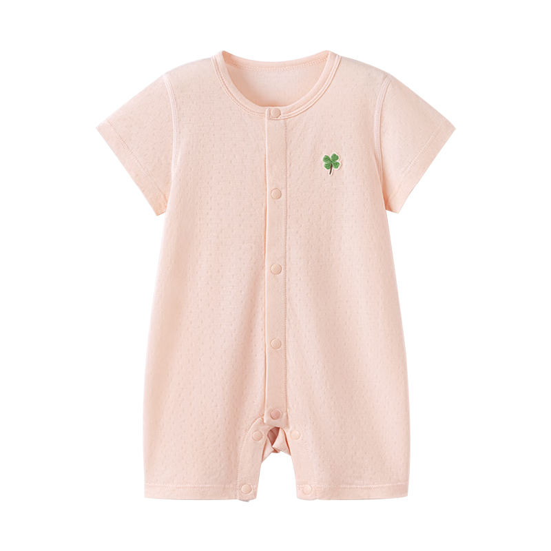 Babylove Baby Romper Summer Thin Short Sleeve Bamboo Cotton Jacquard Breathable Bodysuit Unisex Infant Clothing