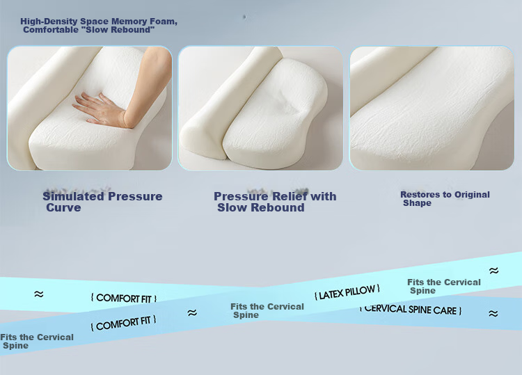 MINISO Detachable Planet Deep Sleep Memory Pillow Cervical Spondylosis Traction Pillow Neck Support Core 8