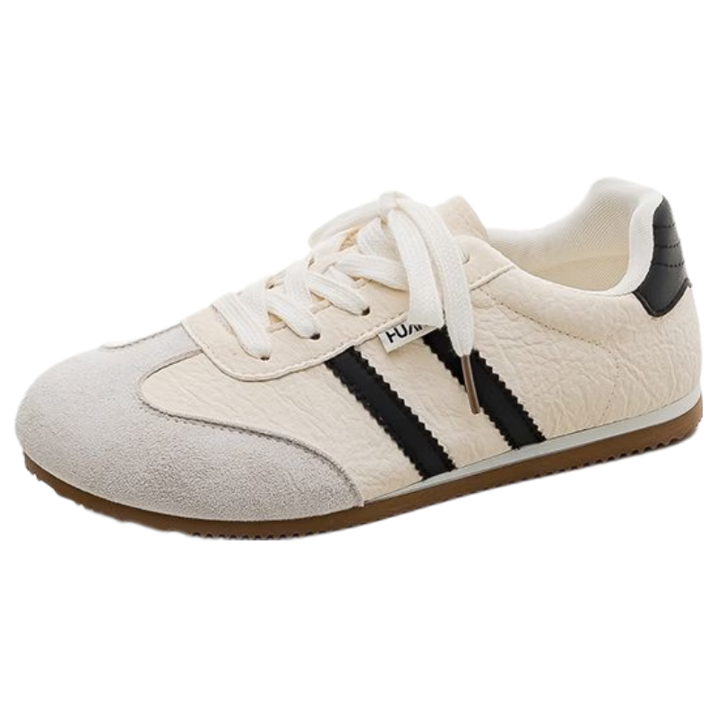 Global 2026 Stylish Spring Low-Top Sneakers Ins-Style Black and White Classic Soft Sole Breathable Trainer Shoes