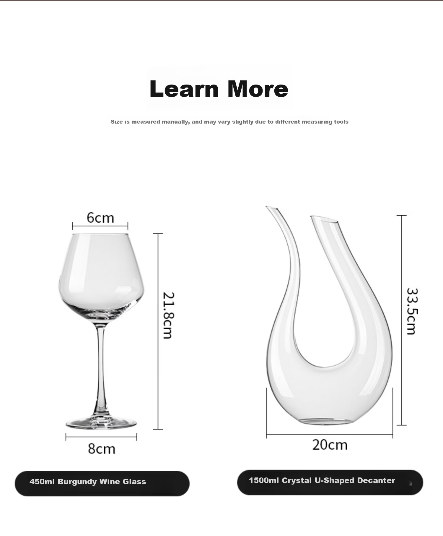 FANKAQI Luxury Crystal Wine Glass Set with Decanter High Stem Red Wine Glasses Gift for Housewarming Birthday Holiday 14