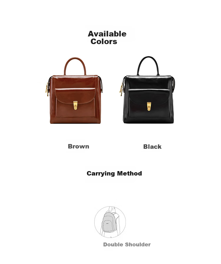Hush Puppies Women's Simple Casual Shoulder Handbag Crossbody Commuter Bag Women's Day Gift for Girlfriend and Wife 2