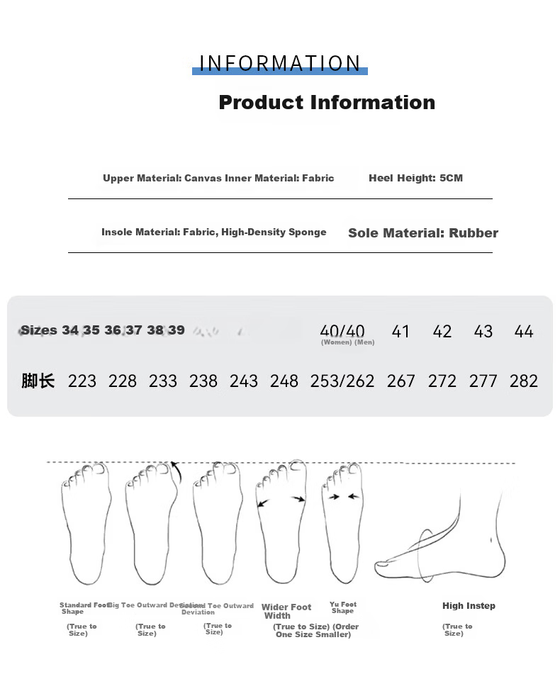 Gongji [Meng Ziyi Same Style] Casual Slip-On Thick Sole Sneakers Canvas Shoes for Women Off-White Size 35 7