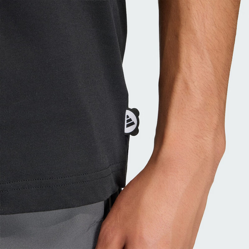 Adidas Sports Style Series Men's M PANDA C CAM T Short Sleeve T-Shirt KB4849 Black XS 7