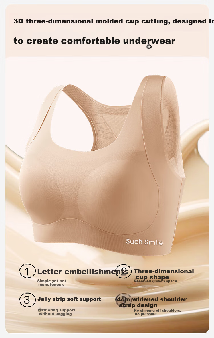 FitonTon 2-Pack Junior Girls Thin Developmental Sports Bras Summer Anti-Shock Tank Tops Invisible Nude 9