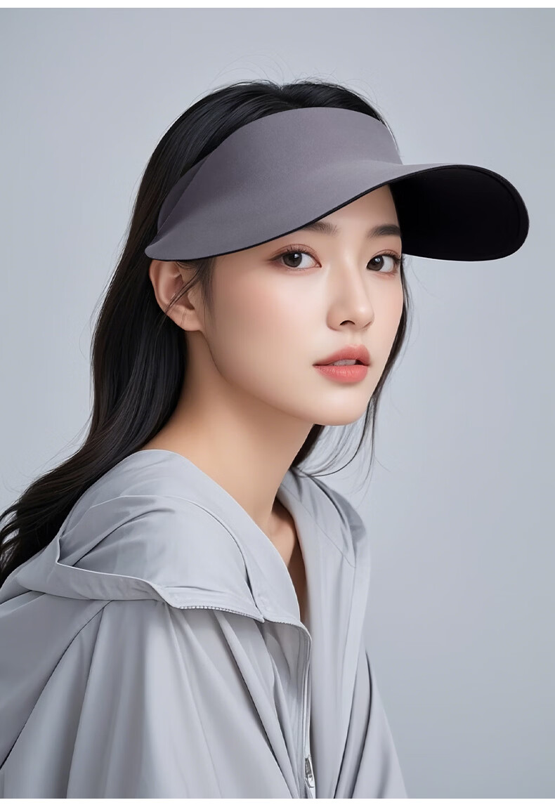 GOLOVEJOY Women's Outdoor Sun Protection Hat Seamless Large Brim Sun Hat Off-White [One Size] 3