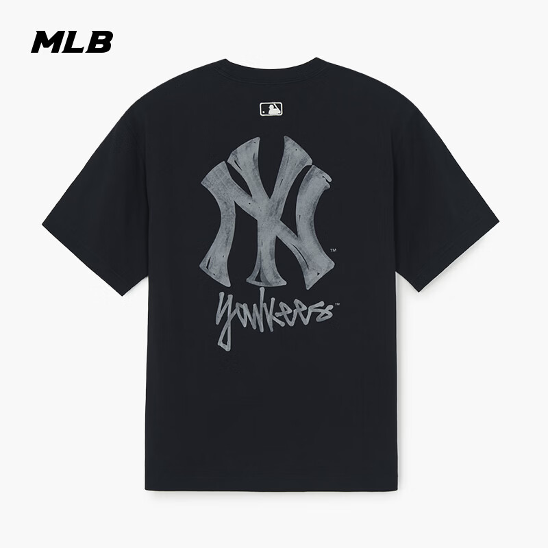 MLB Unisex Street Graffiti Cooling Short Sleeve 26 Spring New 3ATSB0463-50BKS-XL