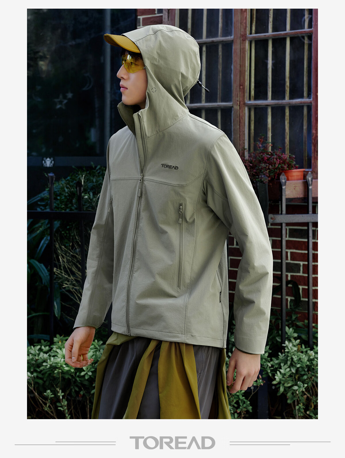 TOREAD Huang Jingyu Edition Men's 26 Softshell Jacket Cordura Fabric Windproof Professional Mountaineering Coat TAEEBO81753 18