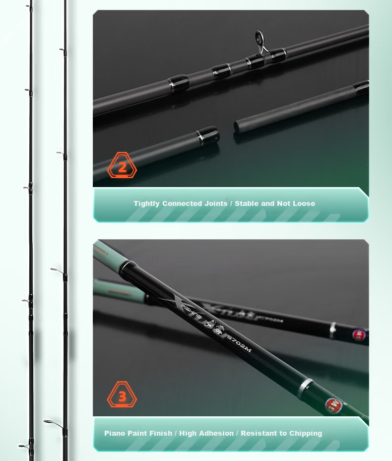 GW GW GW Fishing Rod Evening Mist Lure Rod Straight Handle Black Bass and Qiaozui M Action Lure Fishing Rod 1.8m 6