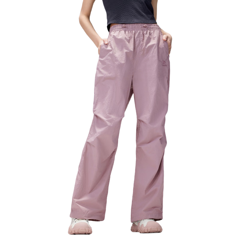 Camel Women's Outdoor Quick-Dry Pants Spring Summer Cool Breathable Sun Protection Casual Wide-Leg Hiking Military Pants for Men