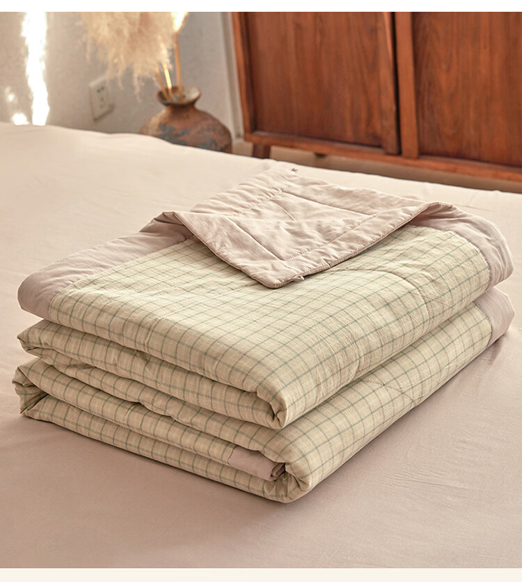 Dohia Home Textile 100% Cotton Summer Quilt A-Class Xinjiang Cotton Air-Conditioned Thin Blanket 203x229cm 15