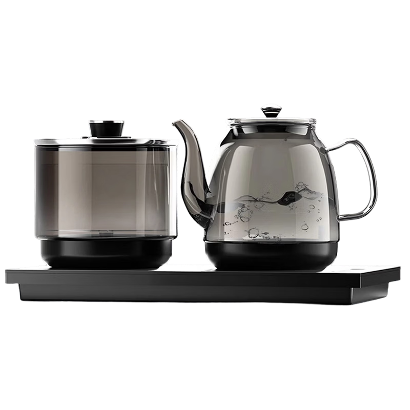 AUX Automatic Water Filling Electric Kettle Electric Water Boiler Tea Set Sterilizer Tea Table Tea Desk Tea Table Dedicated Integrated Constant Temperature Electric Tea Stove 316L Stainless Steel AAS-