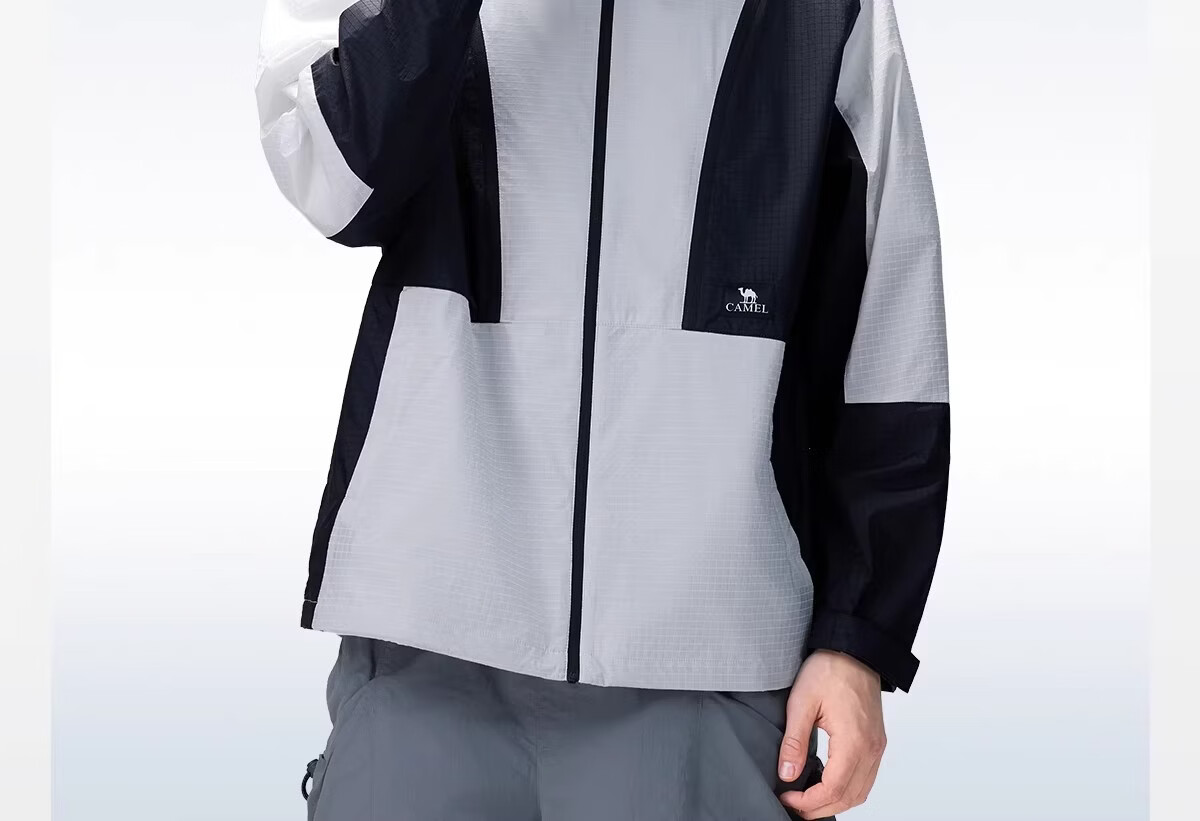 CAMEL Outdoor Sun Protection Jacket 2026 Spring Summer New Men's Breathable UV Protection Water-Repellent Sports Coat 9032 5