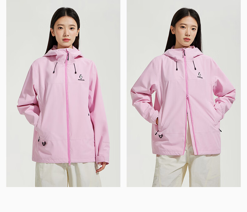 Penguin [Zeng Hui Same Style] Yulin Hard-core Windproof Waterproof Outdoor Sports Jacket M36BA31008 31