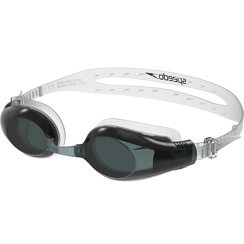 Speedo Swimming Goggles, Free Skin Series, Swim Adventure New Vision Anti-Fog High-Definition Goggles, UV Protection, Wide-Angle Comfort
