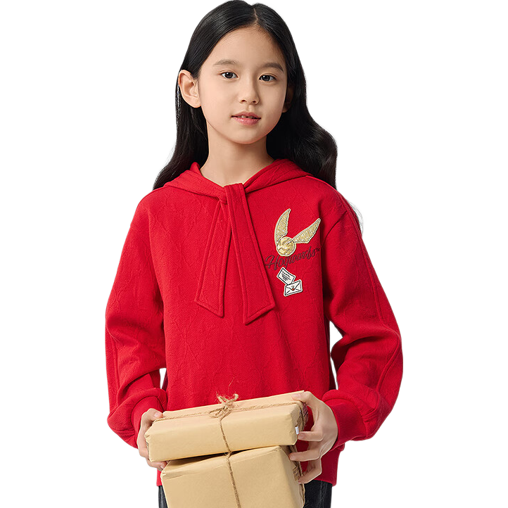 BALABALA Children's Long-Sleeve Sweatshirt for Girls, Spring 2025 Top [Harry Potter IP Mall Same Style] 202125121007