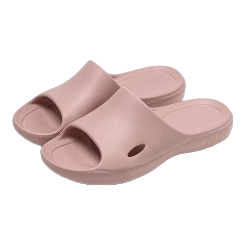 Puxishanai Unisex Summer Slippers Light Pink Size 35-36