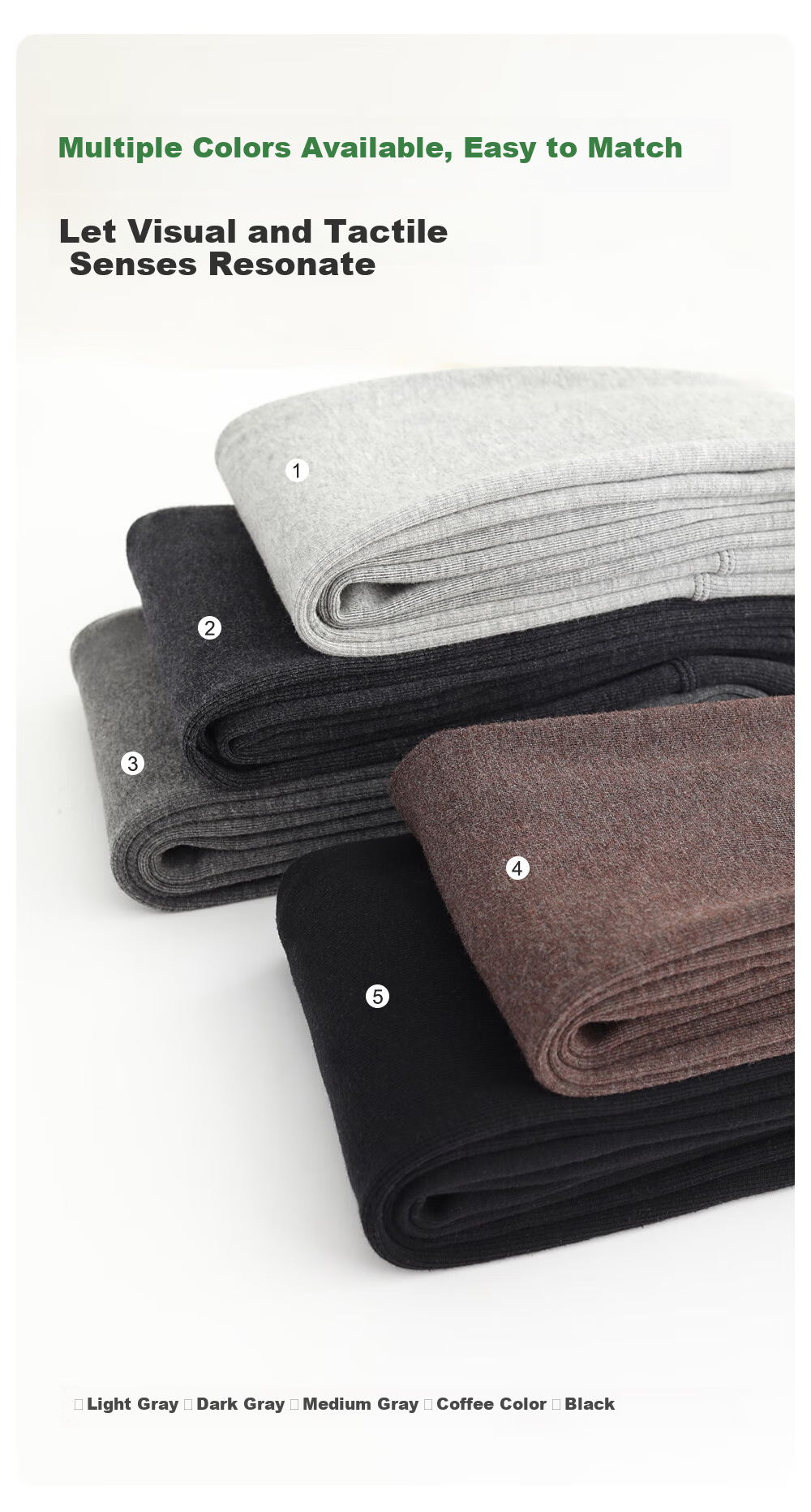 Mianxiang Weilai Segmented Micro-Pressure Thermal Leggings Autumn Winter Dark Gray Slimming Tights Height Enhancing Versatile 7