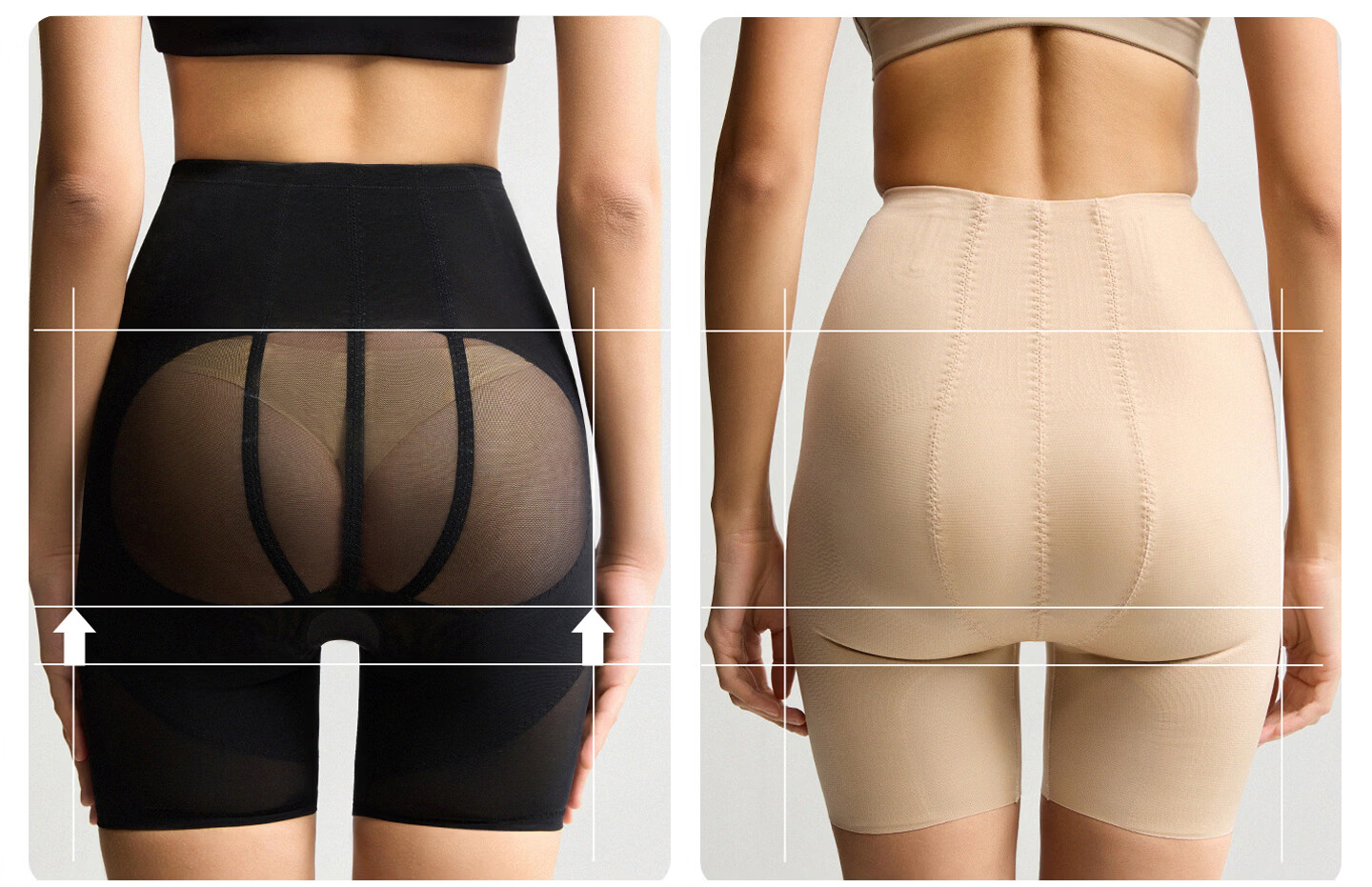 Youkeshu S+ Bandage Abdomen Tummy Control Strong Hip Lift 7A Antibacterial Silk Crotch Seamless Waist Shaping Safety Shorts 30