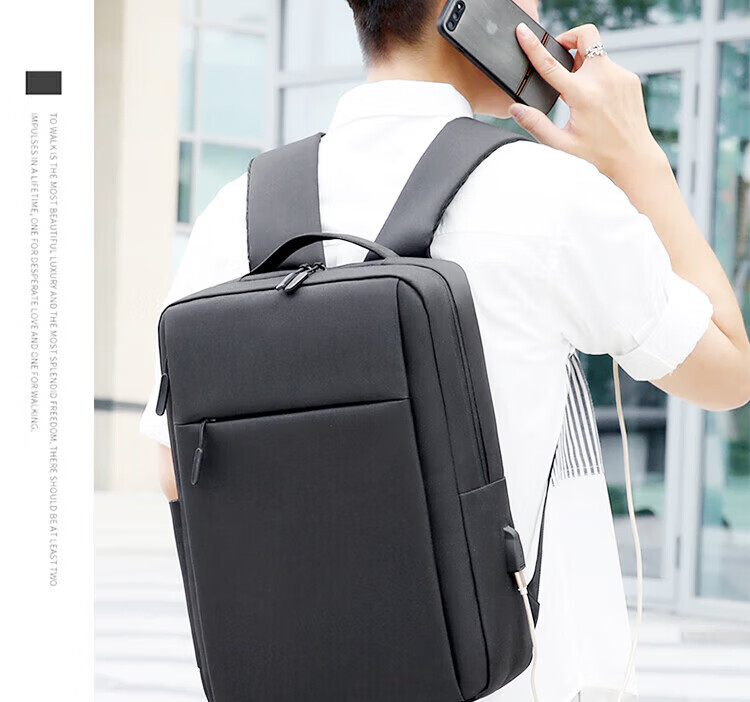 LOHAS Travel Laptop Backpack Men's 16-inch Minimalist Business Lightweight Commuter Bag 12