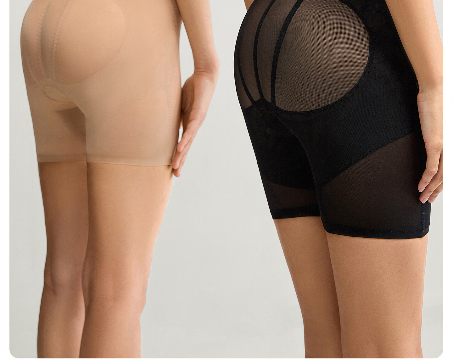 Youkeshu S+ Bandage Abdomen Tummy Control Strong Hip Lift 7A Antibacterial Silk Crotch Seamless Waist Shaping Safety Shorts 18