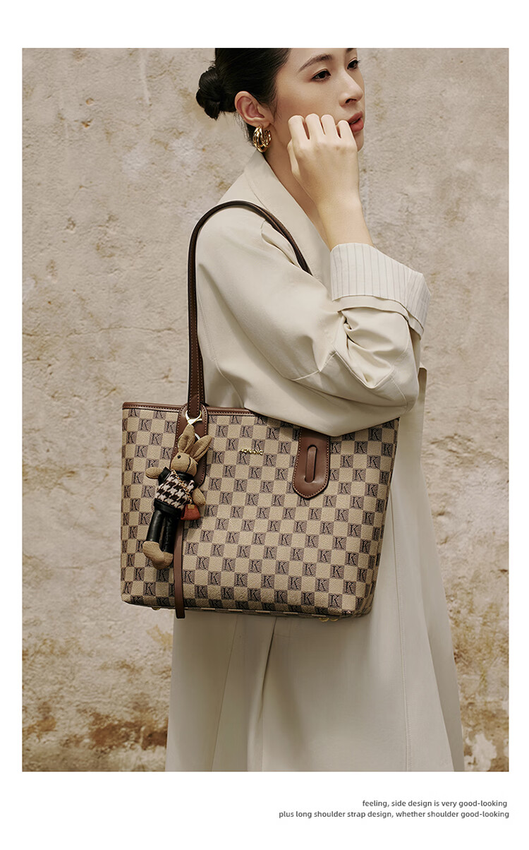 Aokang Women's Bag Fashionable Vintage Floral Tote Light Luxury Commuter Shoulder Bag Birthday Gift for Girlfriend Wife 14