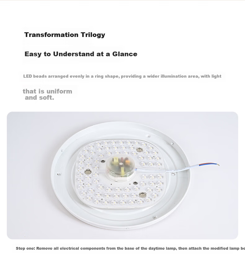 OPPLE LED Ceiling Light Retrofit LED Panel Lamp Board Light Strip LED Energy-saving Lamp Beads Round Light Core Bulb SMD Light Source 36W 6
