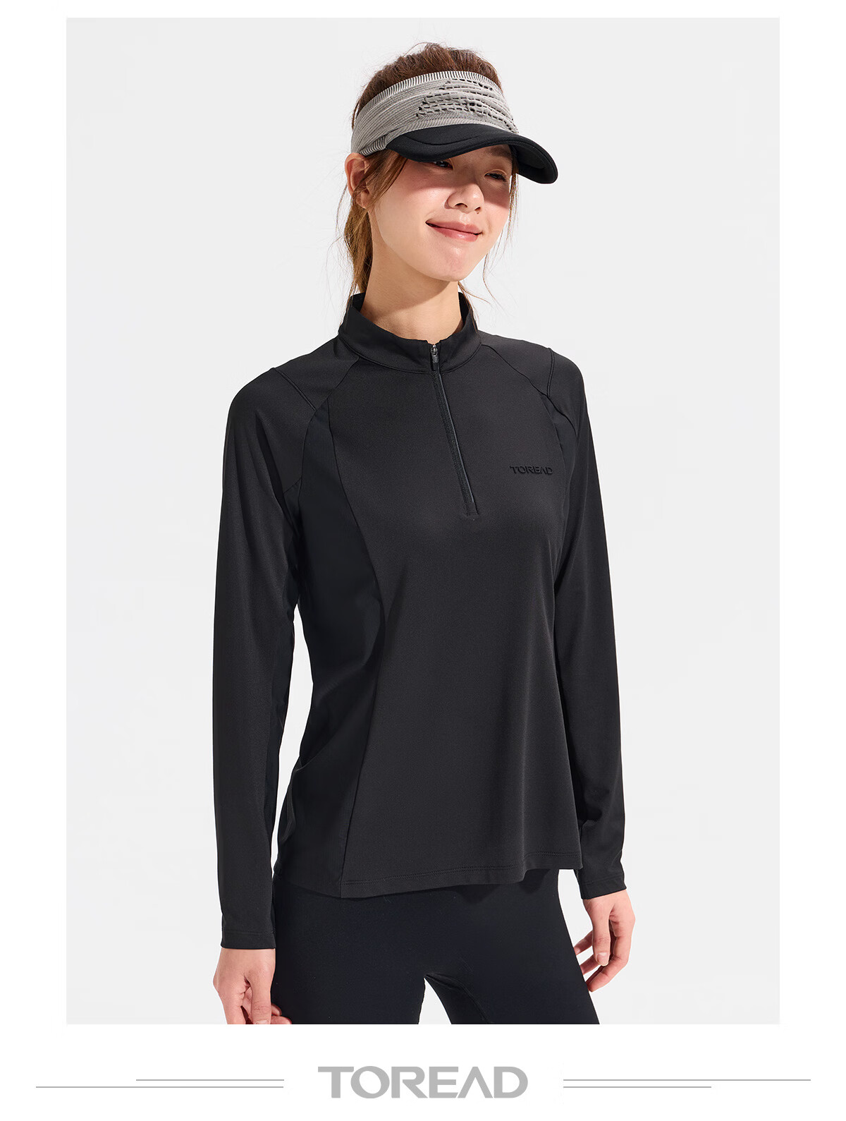 TOREAD Women's Long Sleeve T-Shirt 2026 New Cool Breathable Sun Protection Hiking Casual Top TAJJAO82034 12