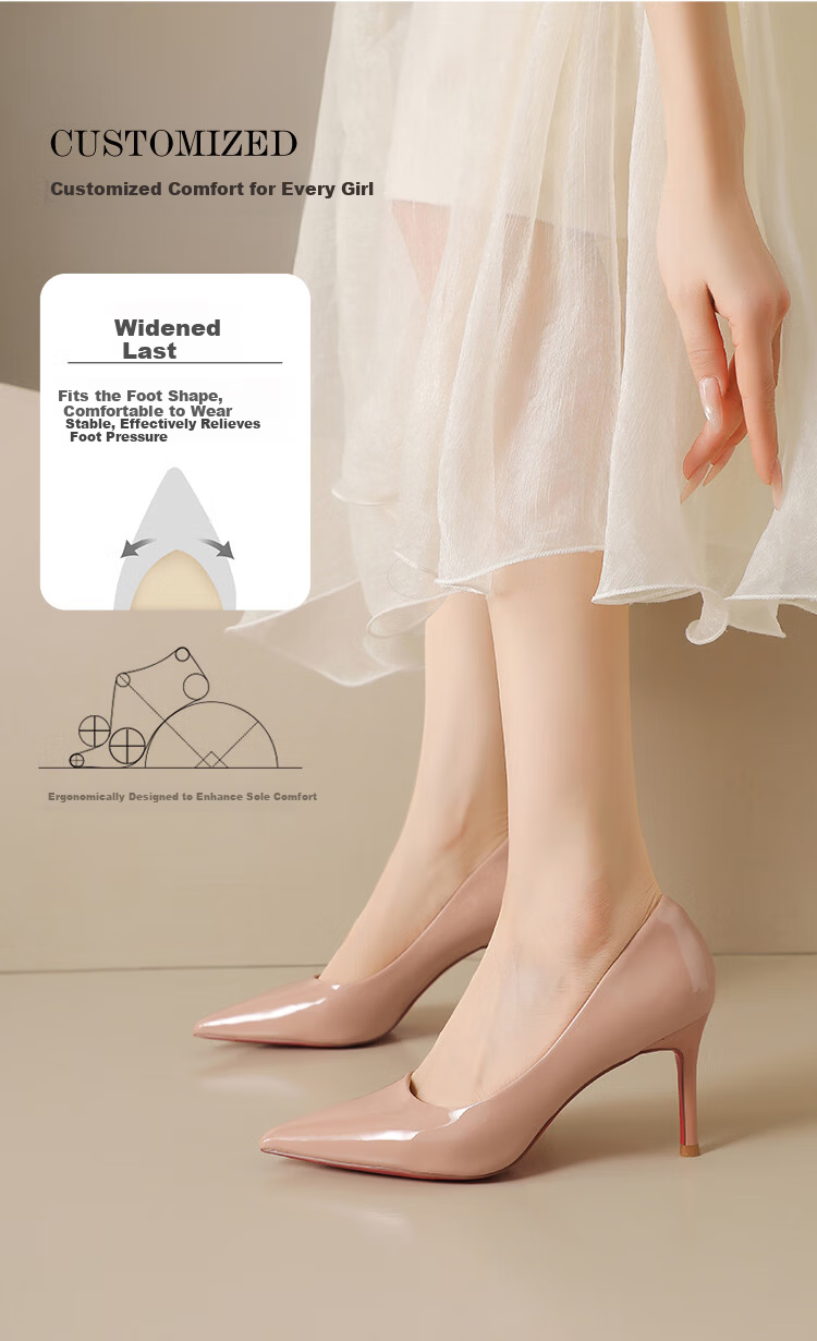 ZHR ZEZ High Heels Women 2026 New Red Sole Sexy Pointed Toe Stiletto Pumps Lightweight Girlfriend Gift Shoes for Qixi Festival 4