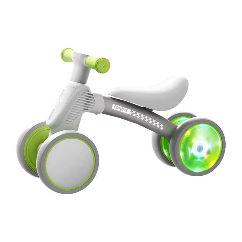 Beiboshi Kids Balance Bike 1-3 Years Old Toddler Anti-Tip Four-Wheel Ride-On Baby Scooter Children's Day Gift